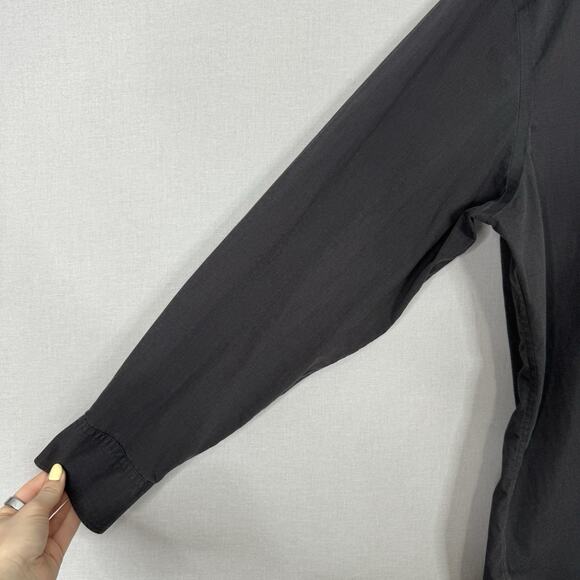 Untuckit Mens Wrinkle Free Black Stone Shirt XXX Large 100% Cotton Regular Fit - Picture 3 of 14